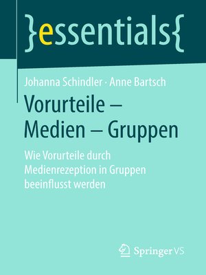 cover image of Vorurteile – Medien – Gruppen